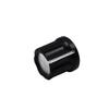 FLEOR 8PCS Vintage D-Type Shaft Pots Knobs Amp Amplifier Knobs Buttons Black, 0° or 180° Style