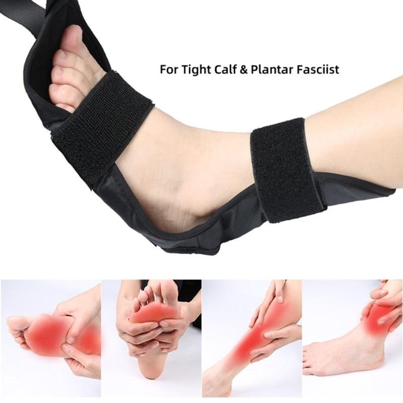 Stretching Strap Hamstring Stretcher Foot Stretcher Calf Stretcher,Leg Stretcher,igament Stretching Belt for Pain-Relief
