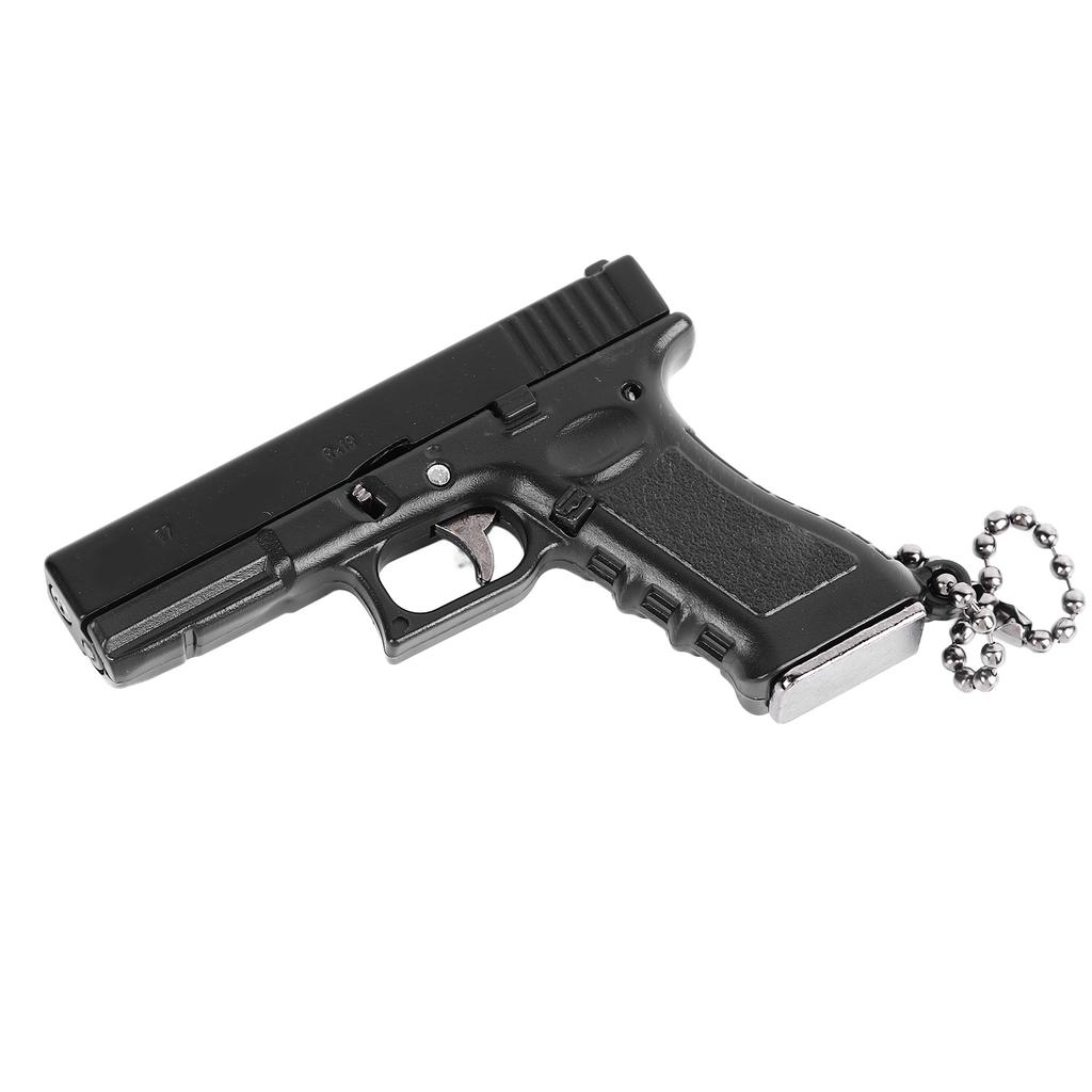 1:3 Scale G17 Keychain High Simulation Decoration Alloy G17 Model Key   for Daily Use
