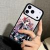 Capa Case for iPhone 17 Air 16 Pro Max 15 Plus 11 13 Mini 14 12 Back Phone Cover Japanese Style Anime Girl