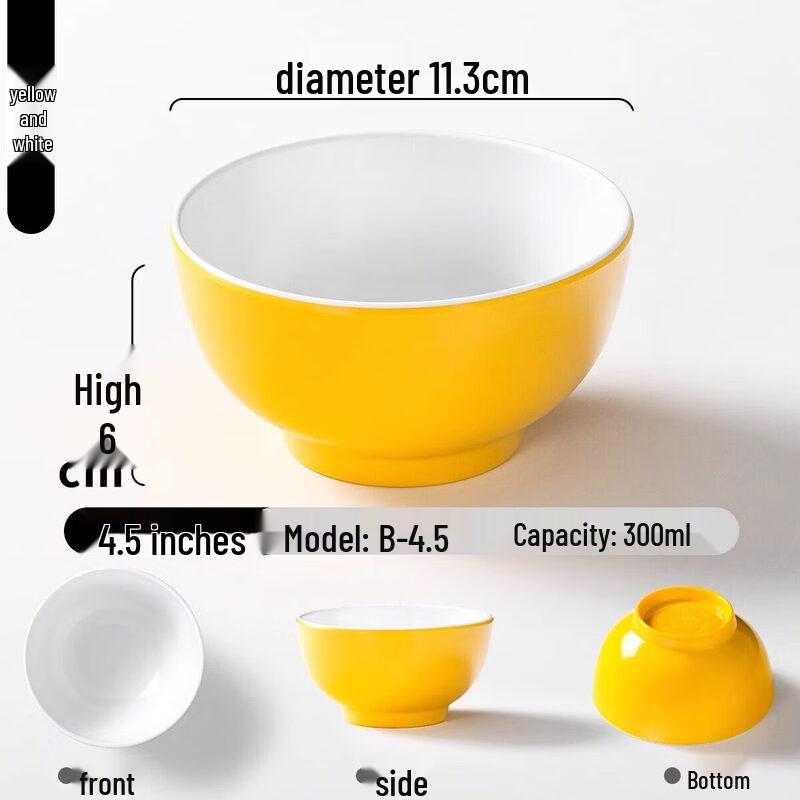 Qiwei Melamine Restaurant Noodle Bowl