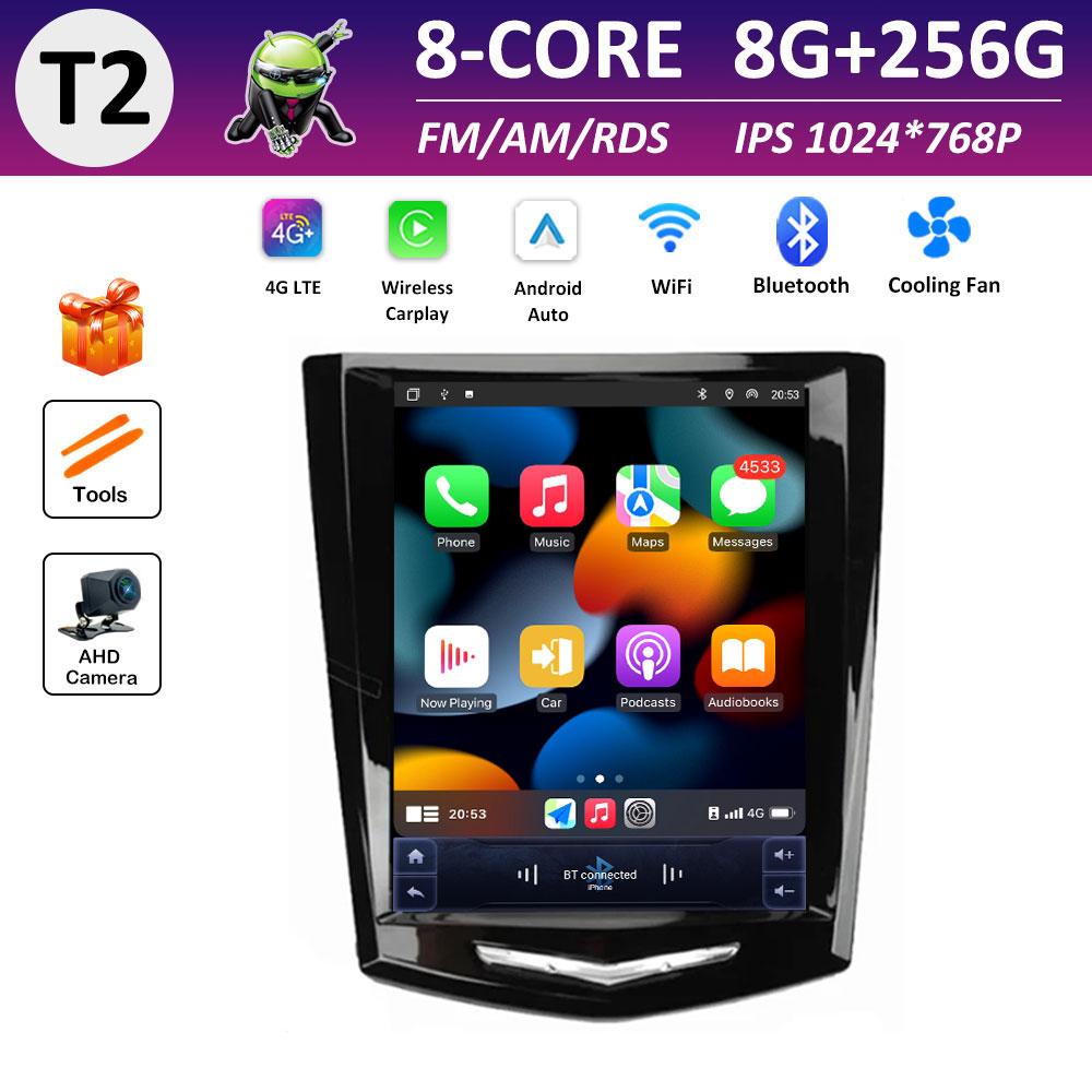 Smart System Autoradio Car Radio for Cadillac ATS XTS CTS SRX 2013 2014 2015 2016 Video Player Navigation GPS Accessories WIFI