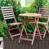 Terrace Tiles, 30 X 30 Cm, 9 Pieces, Click Tiles, Balcony Tiles with Click System, Drainage Function, Flooring Tile for Terrace, Balcony, Brown