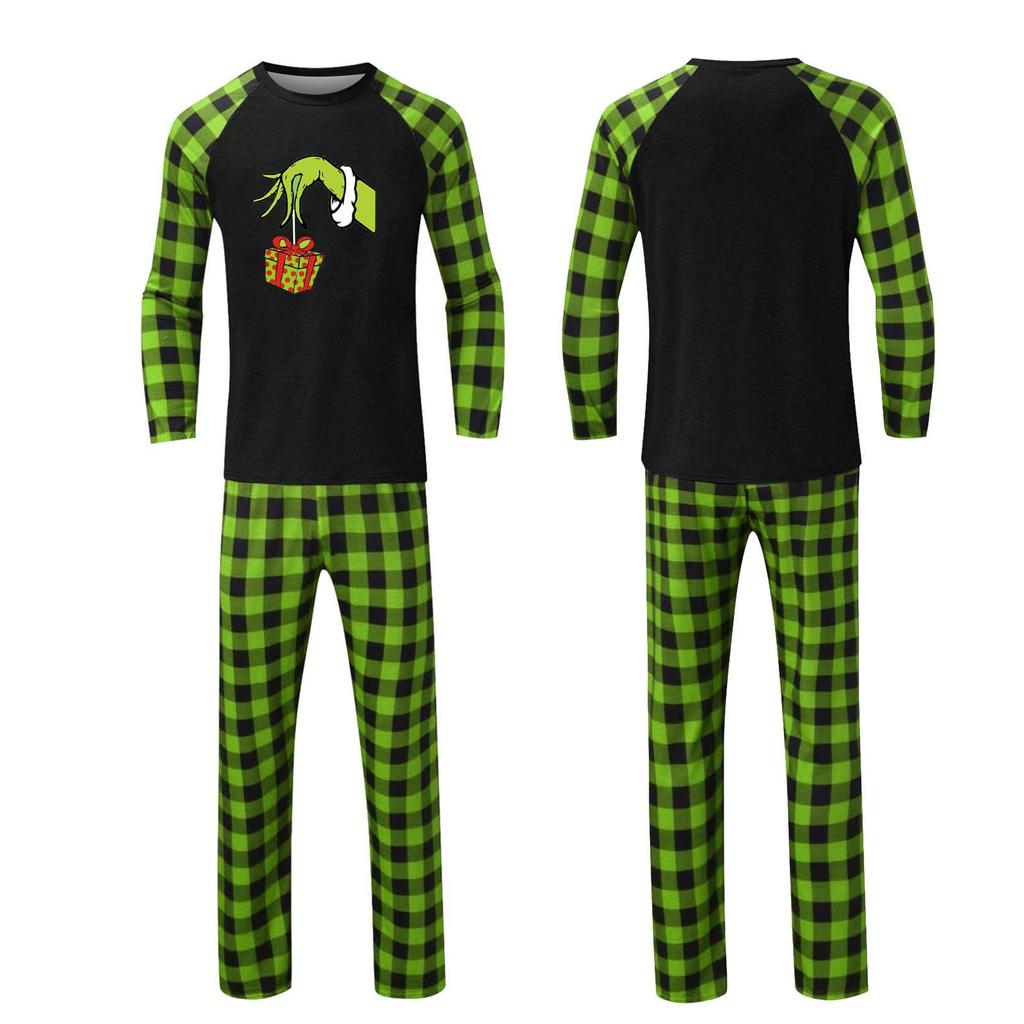 Passende Familiensets mit Weihnachtsmotiven, Langarmshirts und Hosen