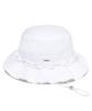 COVERNAT WOMAN Cloverheart Grunge Bucket Hat White
