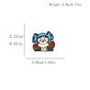 One Piece Anime Metal Brooch: Cute Zoro & Luffy Alloy Badge Pin