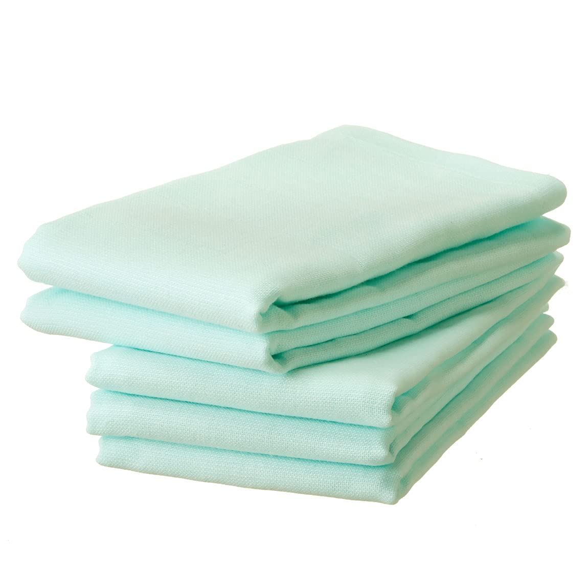 

Набор из 5 марлевых полотенец для лица Сделано в Сенсю 35 x Голубые двухслойные полотенца, Япония, (приблизительно. 84см),