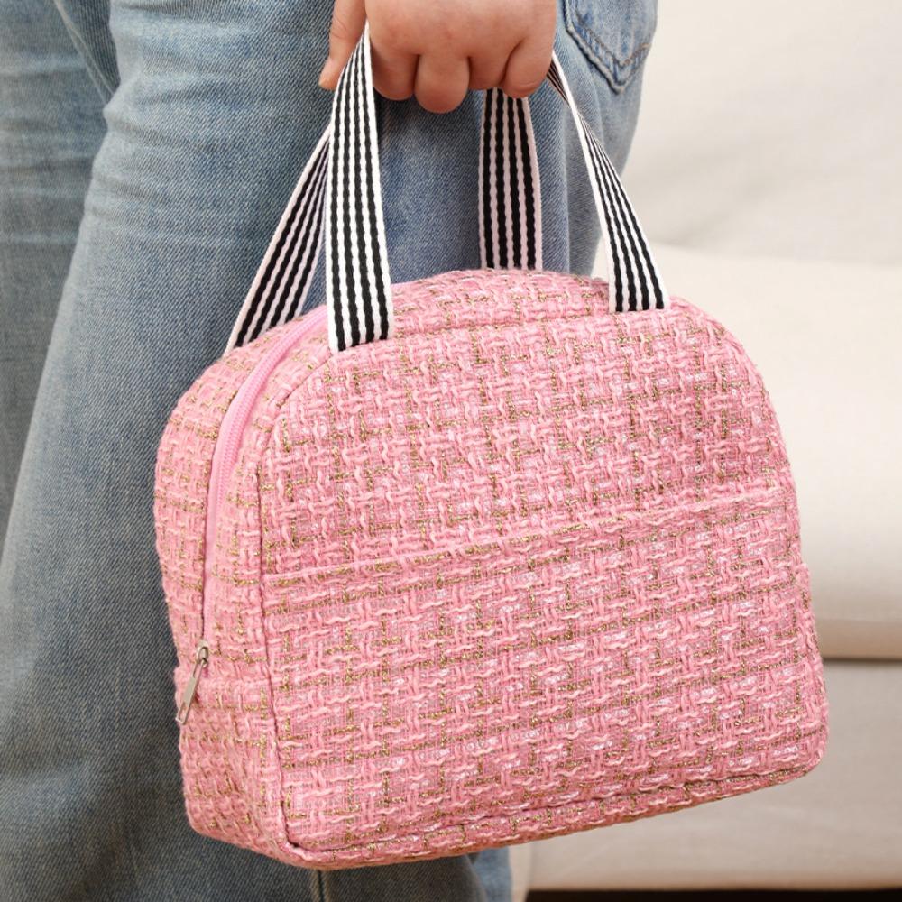 2PCS/SET Small Fresh Style Thermal Insulation Bag Large Capacity Cooling Picnic Bag  School
