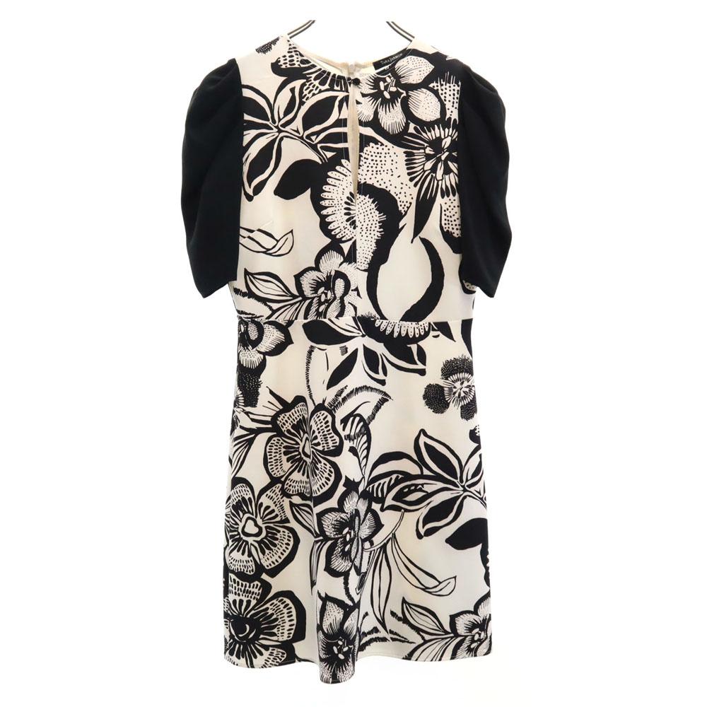 

TARA JARMON Floral Short sleeve one piece 36 white Women Used