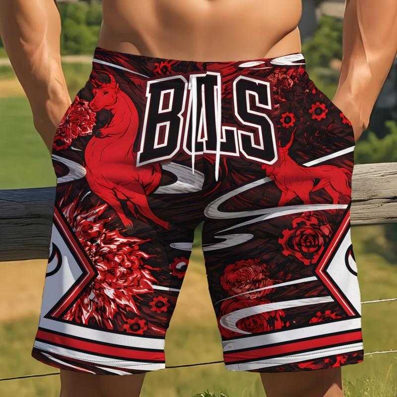 

Men s Summer 3D Printed Tribal Shorts M