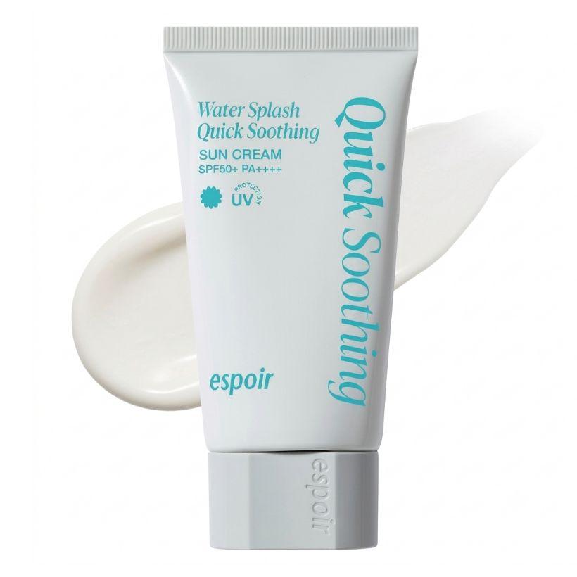 Espoir Water Splash Sunscreen Fresh Cica SPF50+ PA++++ 60ml (+Free gift)