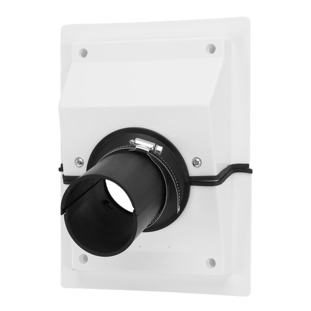 HVAC Wall Penetration Line Set Cover Kit Plastic Split AC Line Set Wall Cover with Soft Gasket for Indoor Outdoor Conditioner