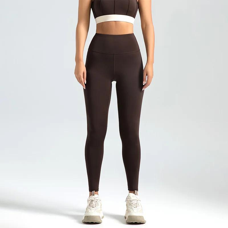 S-3XL Leggings a Vita Alta Sensazione di Nudo Donna Fitness Corsa Yoga Eggings Pantaloni EnergyGym Leggings Stretti Leggings Casual da Allenamento