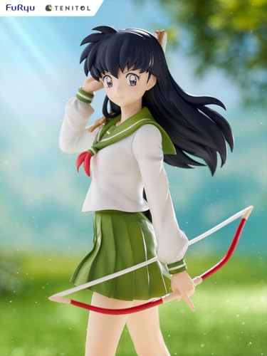 Furyu Inuyasha TENITOL Higurashi Kagome Figure, approximately 180mm tall, non-scale, pre-painted, ATBC-PVC, finished product