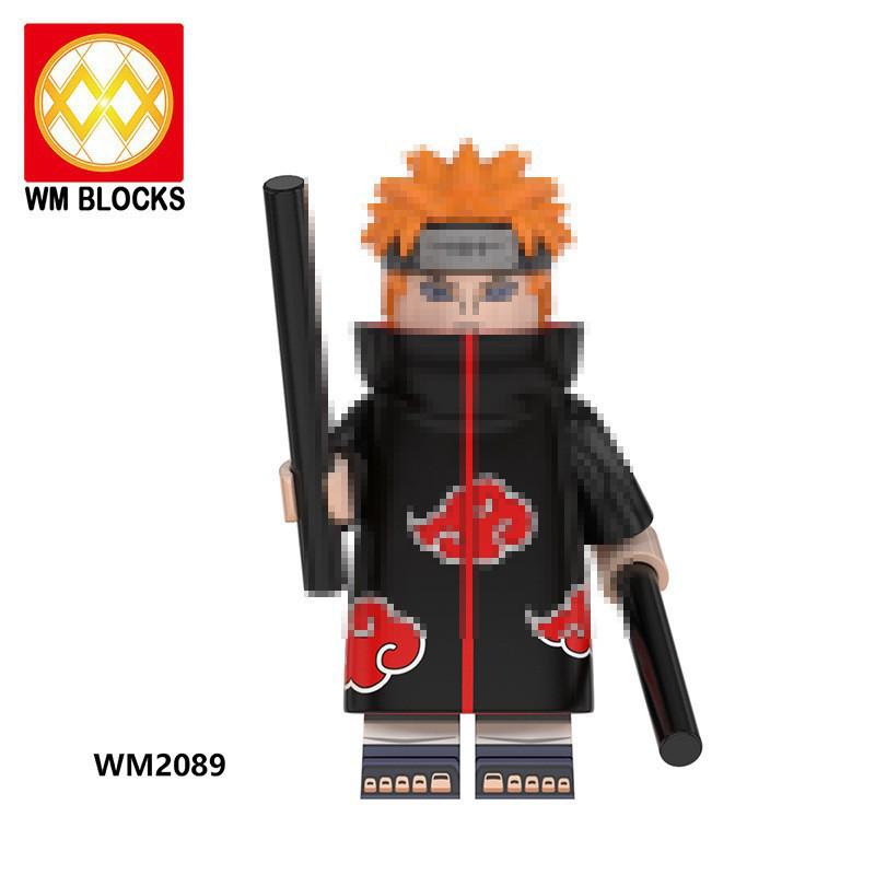WM6106 Anime Ninja Series Educational Building Blocks Toy Set for Kids
