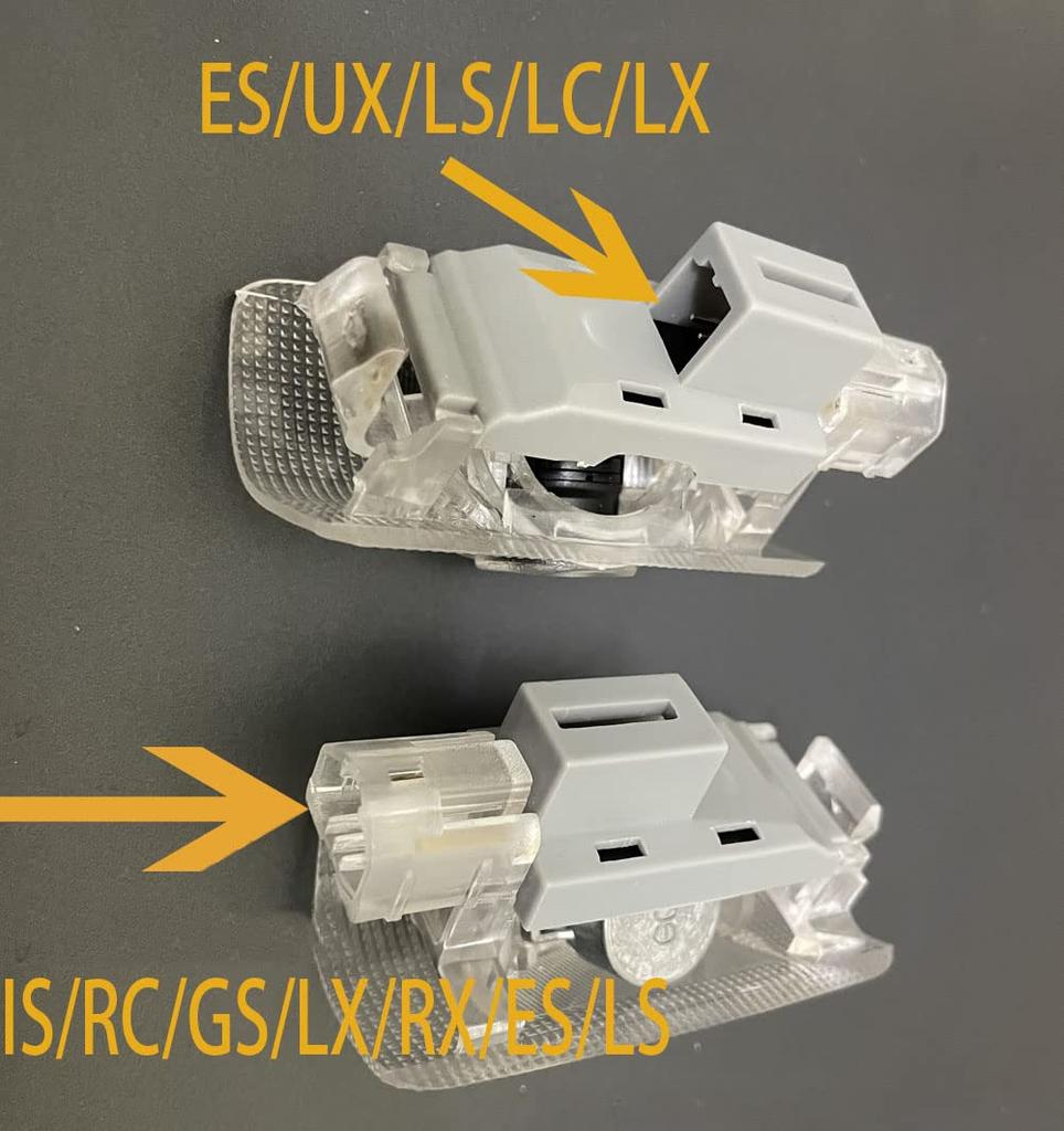Courtesy Door Welcome Door Courtesy Laser Logo LED Logo Projection Ghost Lexus LS ES IS LX RX GX Door Set of 2 Lights, Lights, Lamps, Lights, Shadow,