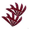 12 Pcs Shield Cut Turkey Feather Fletch Fletching Shape