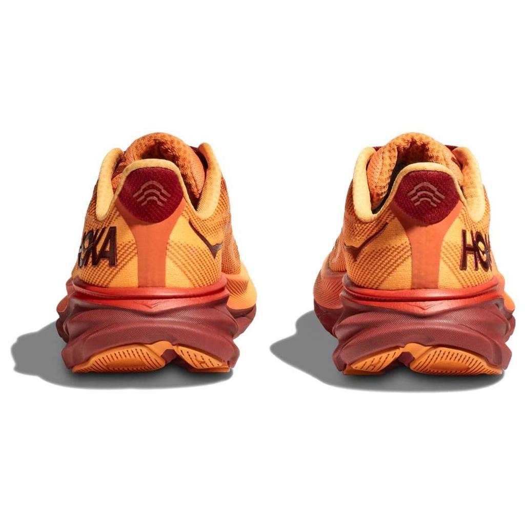 HOKA Clifton 9 Amber Haze Sherbet Men Sneakers Orange 1127895-AHSH