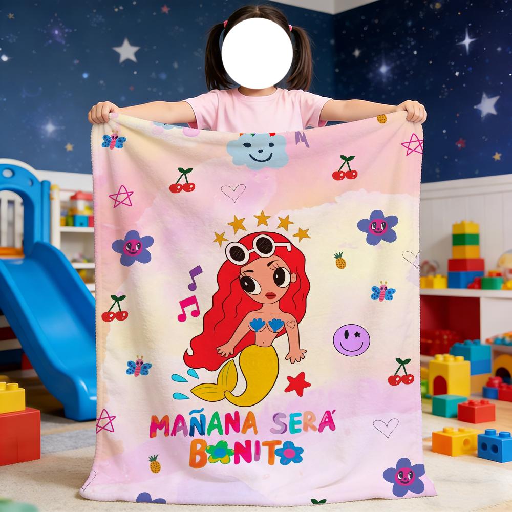 Blanket For Soft Throw Blanket Singer for Picnic Bed Sofa Bonito Home Manana Karol Bedroom g Sera Cozy Warm Comfortable 75X95CM