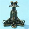 Metall Heißverkauf Retro Zen Frosch Linien-Räuchergefäß Kreativer Frosch Galvanik-Ornament Räucherkegel-Stecker Kreative Räucherkegel-Platte