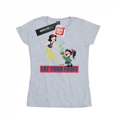 Womens/Ladies Wreck It Ralph Eat Your Fruit Cotton T-Shirt