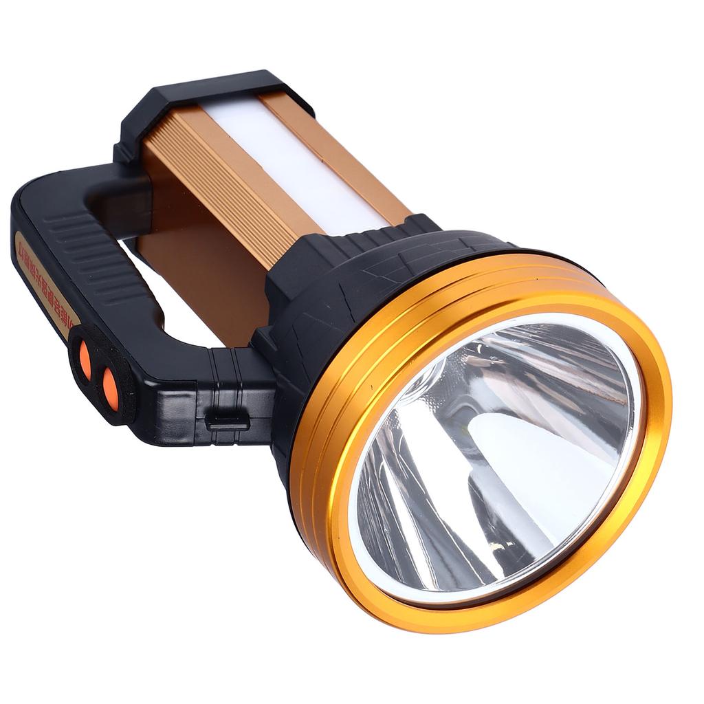 15W Outdoor Flashlight 1000mAh IP31 Ultra Bright 3 Brightness Rechargeable Flashlights for