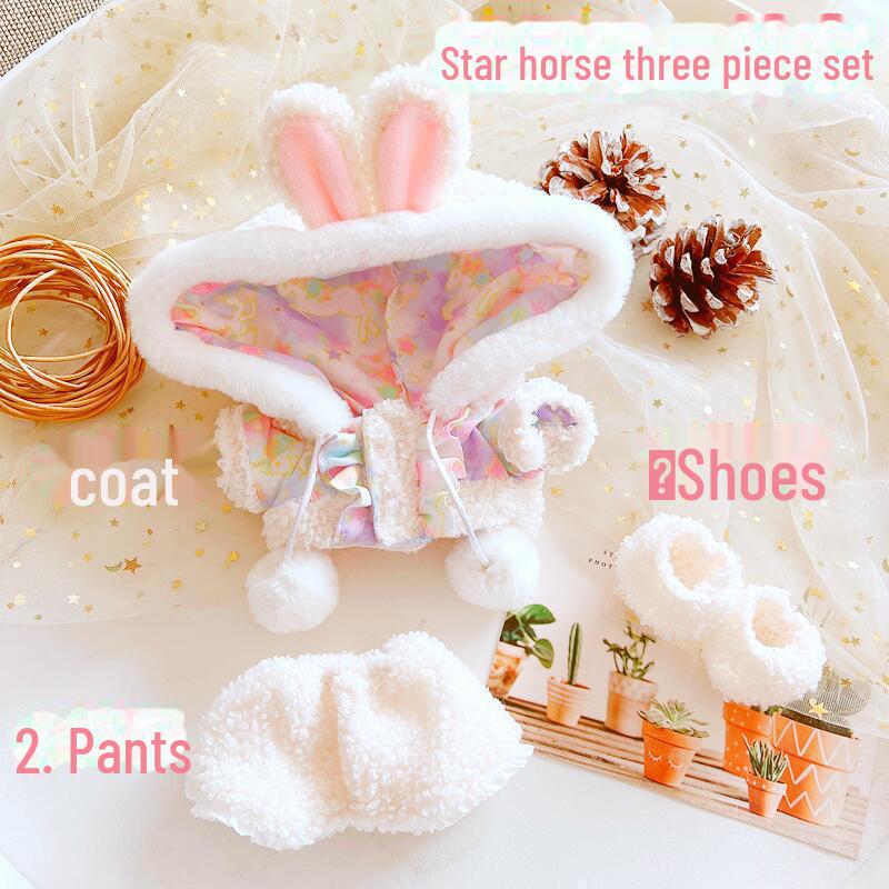 

Готовый набор для куклы из хлопка высотой 20 см с одеждой, нарядами для знаменитых кукол и коллекцией шляп 20cm