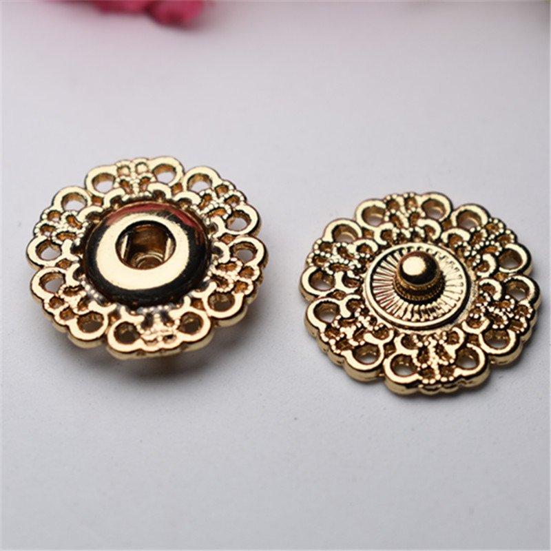 Button Button Metal Button Coat Hidden Button Gold Invisible Button Mother Button Clothing Button Cashmere Coat Button
