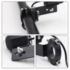 Biqing 2PCS Motorcycle Tube Clamp Mounting Bracket, Motorcycle Headlight Fog Light Spotlight Mounting Clamp