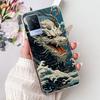 For Vivo V21 4G Case V2066 V2108 New Luxury Flowers Painted Cover Soft Slim Phone Case For Vivo V21e V2061 V 21 VivoV21 e Fundas