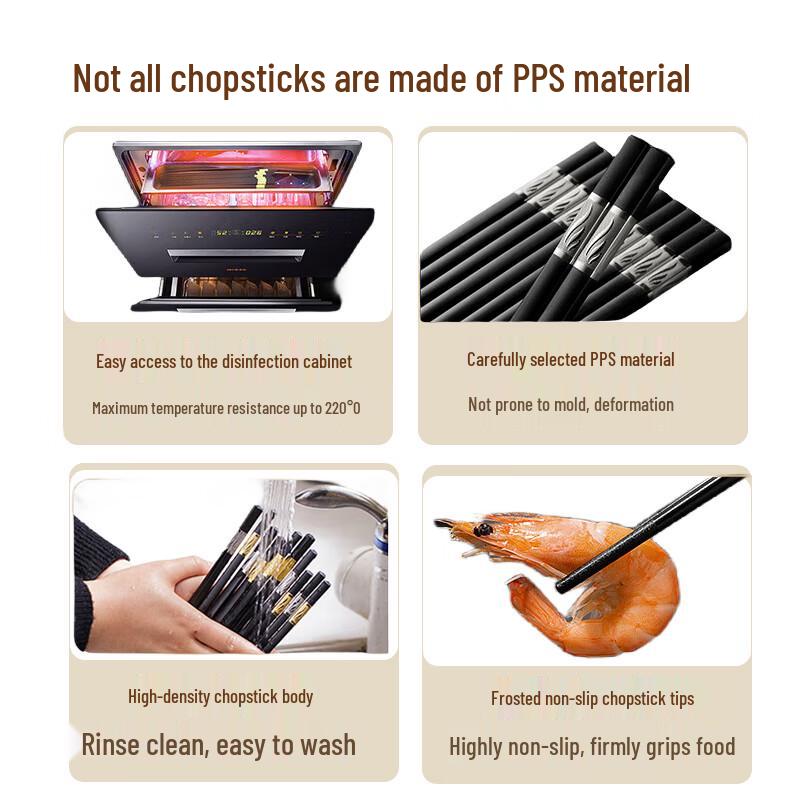 Jimei Jiduo Silver Alloy Chopsticks