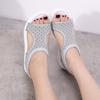 Women Sandals Summer Breathable Walking Sneakers Sports Sandals Thick-soled Fish-billed Mesh Shoes