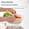 Zhaoran Double-Layer Drain Basket & Fruit Bowl Set
