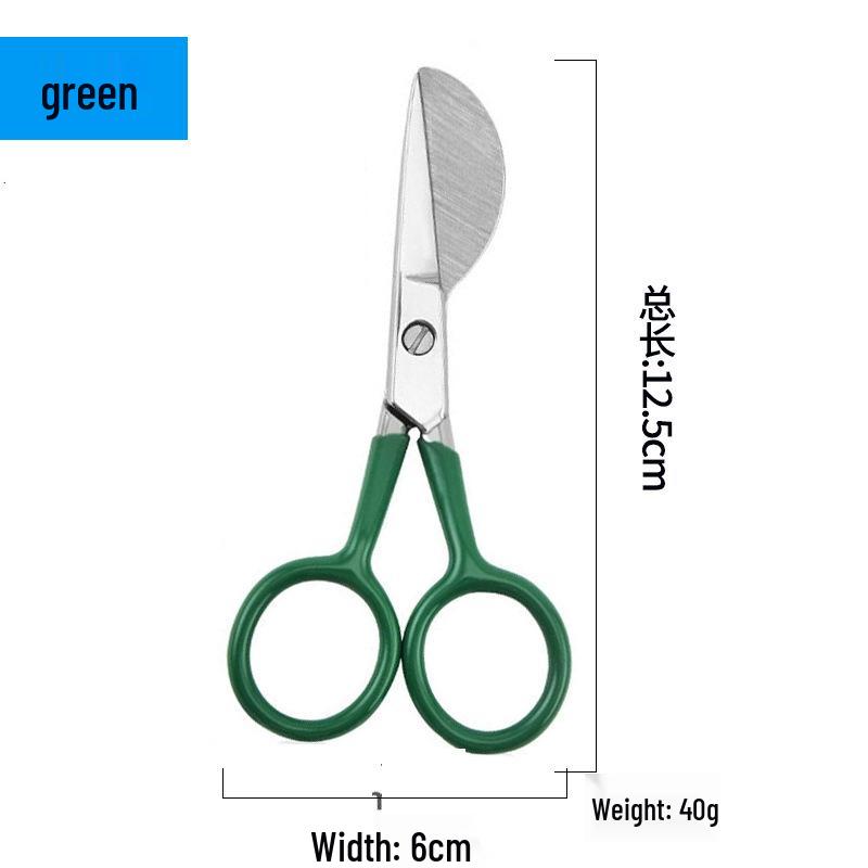 Professional Duckbill Pelican Scissors for Carpet Tufting - Upturned Head DIY Tools