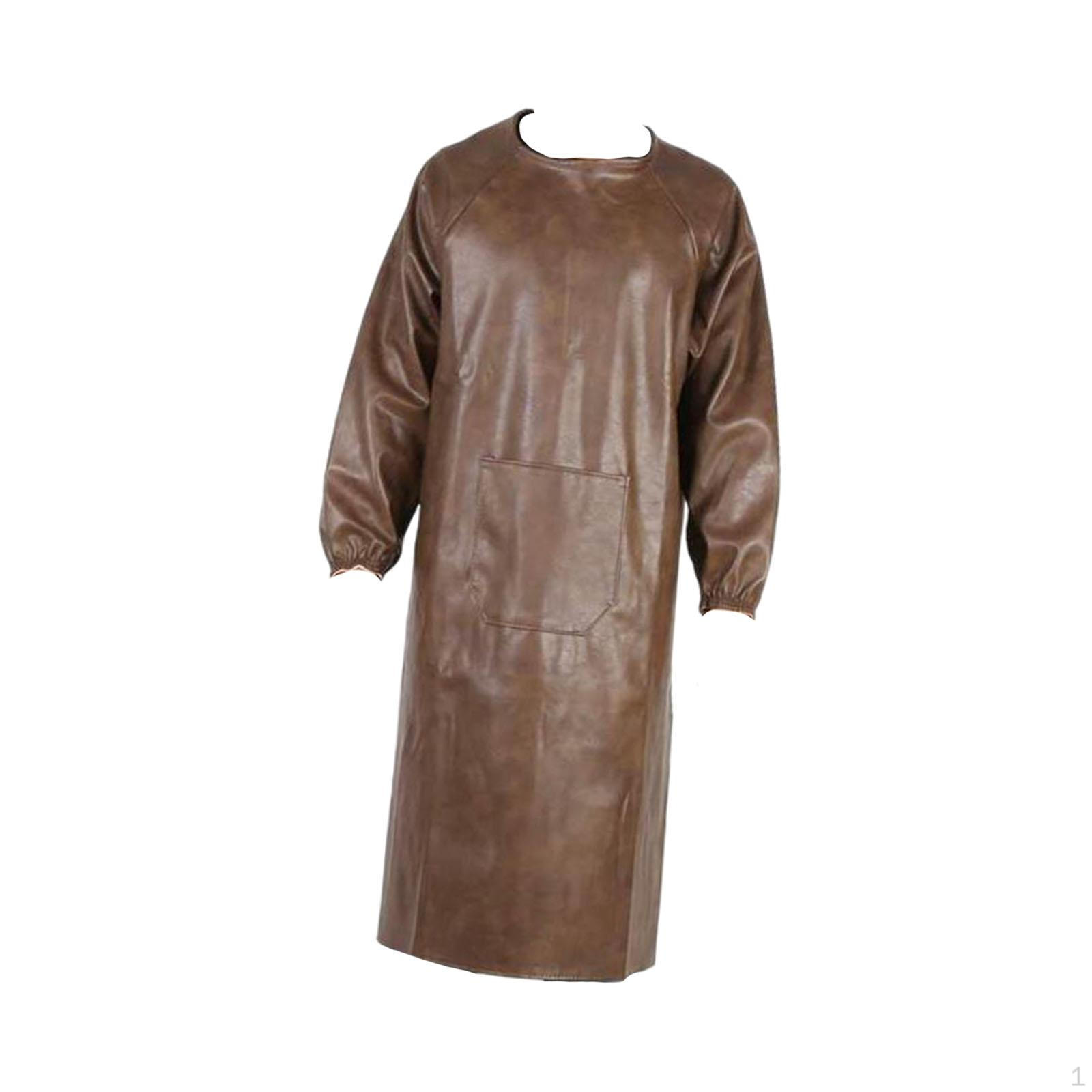 

Сварочный фартук для взрослых с длинными рукавами и карманом