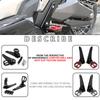 MTKRACING for HONDA XADV 750 2017-2025 Motorcycle Accessories Folding Rear Foot Pegs Passenger Foot Rest Pedal Footrest Footpegs
