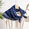 Women'S Square Scarf Soft Stain Neckerchief Fashion Luxury Hair Scarf SpringSummer Breathable Bandanna Paisley Print Hijab