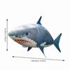 D5 Pet Cat Toys Remote Control Toy Flying Shark Inflated RC Inflatable Balloon Cat Dog Toy Kids Gift Accessories (Blue Shark)