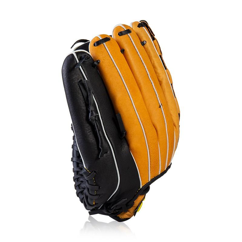 Baseball Gloves Kids Youth Adult - Thickened Synthetic Leather Infield Pitcher Catcher Non-Slip Split Fingers Use
