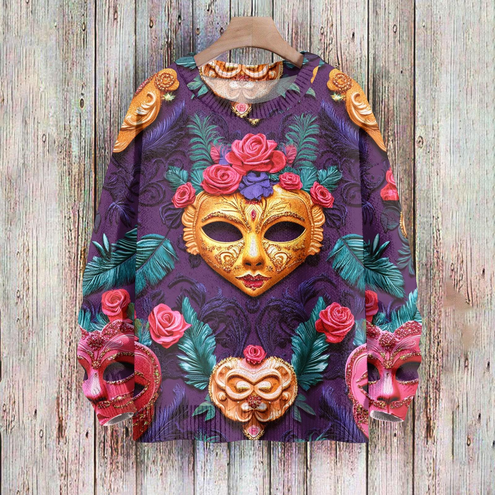 

Детские толстовки Трикотаж для мальчиков и девочек Милые принтованные рубашки Круглый вырез Пуловеры Топы 110 фиолетовый