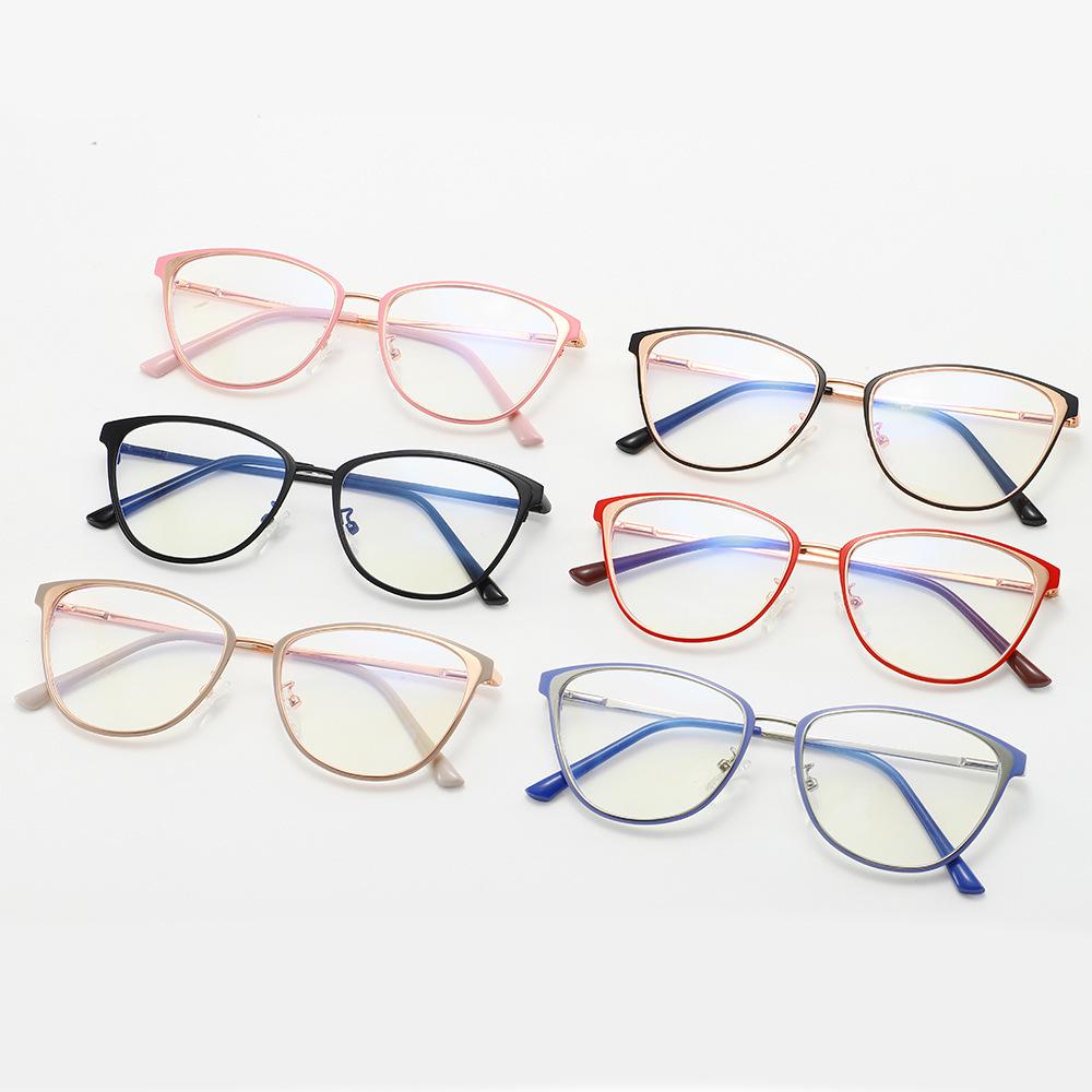 Trendy Cat Eye Glasses with Anti-blue Light & Myopia Options for Women
