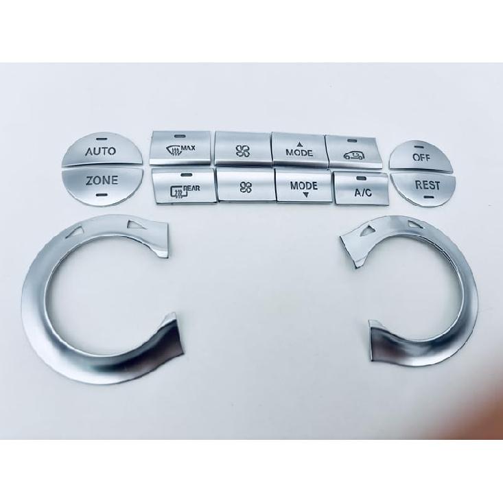 Air Conditioning Button Covers Trim Sticker Replacement for Benz CLA C117 GLA X156 A Class W176 2013 2014 2015 2016 2017 2018