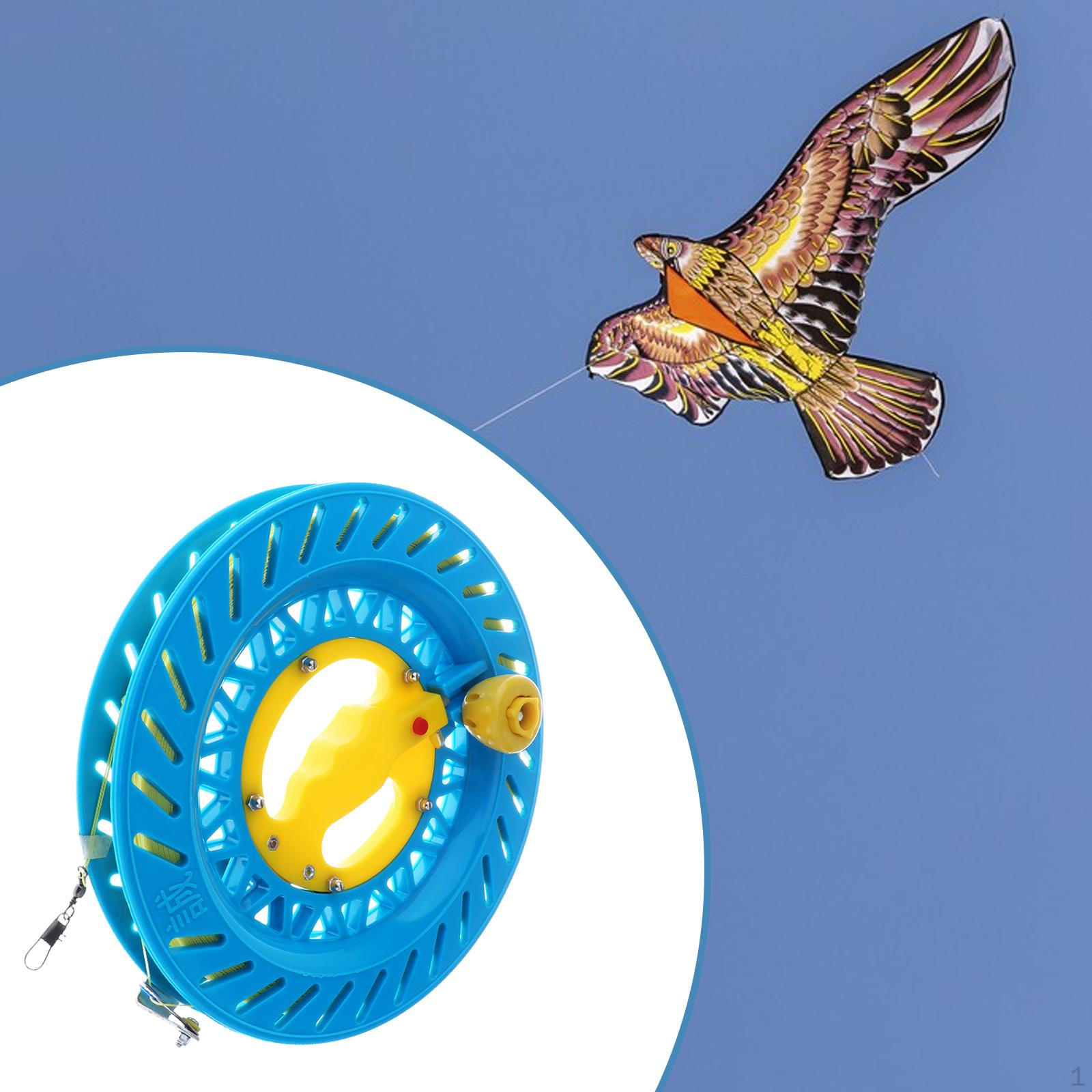 

Ручка для намотки струн Kite Line с катушкой 700 м для женщин и мужчин Blue and Yellow