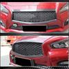 Radiator Grille Trim (for Q50 Base/Sport 2014-2017, Carbon) for Infiniti Q50/Q60