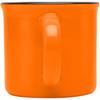 Glass "Bari" 240 Ml Glossy Ceramic Mug Orange
