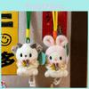 Keychain Plush Animal With Soft For Bag Decor Gift For Cute Decoration Kids