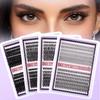 240 Clusters D Song Natural Thick Single Cluster False Eyelashes 8-18Mmdiy Segmented Multi-Haired Eyelashes