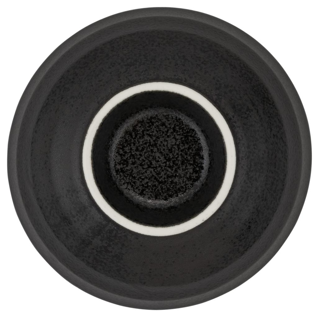 Mino Ware Rice Diameter Microwave Dishwasher Made In Japan Bowl, Bowl, Plate, Approx. 16cm, Black, Safe, Safe, 132-8045