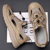 Men's Shoes 2025 Summer New Sandals Men's Casual Shoes Hollow Outdoor Driving Beach Hole Shoes