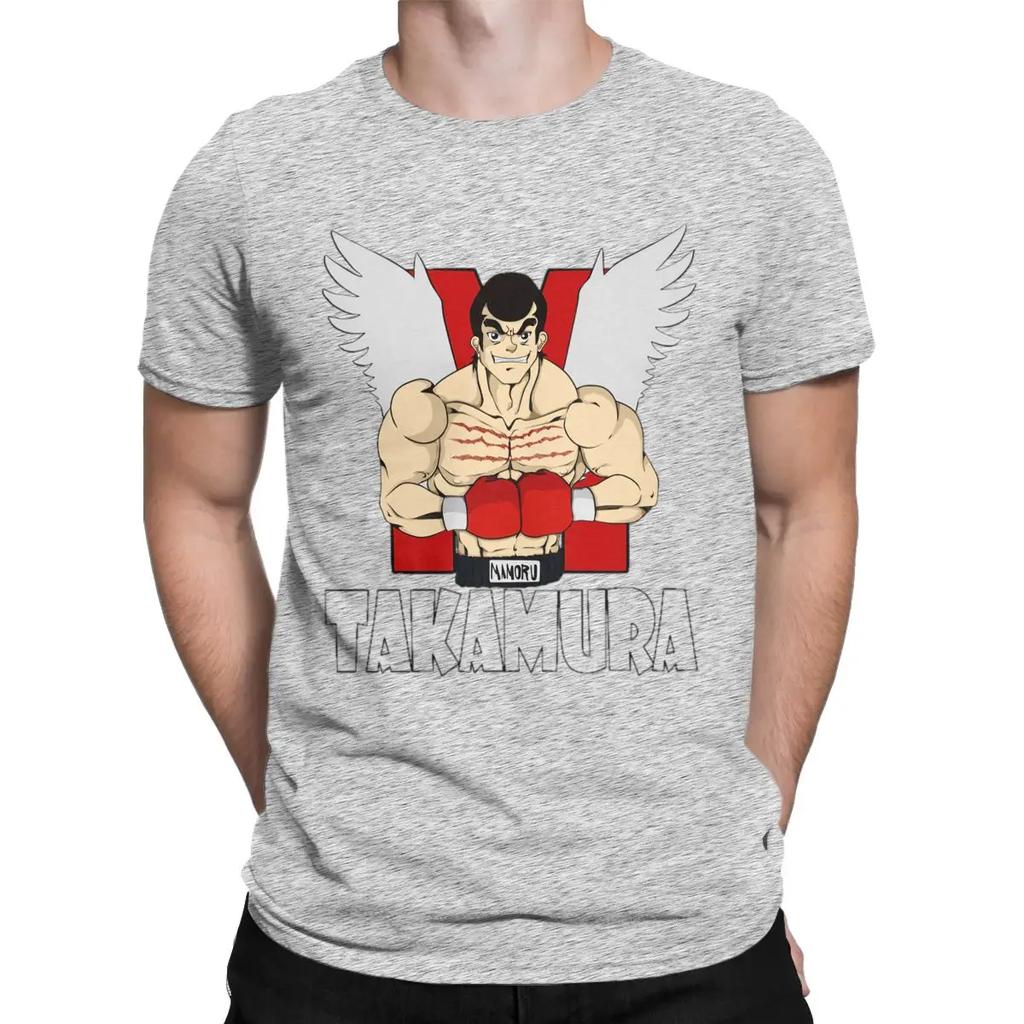 Men's Mamoru Takamura Hajime No Ippo KBG T Shirt 100% Cotton Clothes Awesome Short Sleeve O Neck Tee Shirt Gift Idea T-Shirts